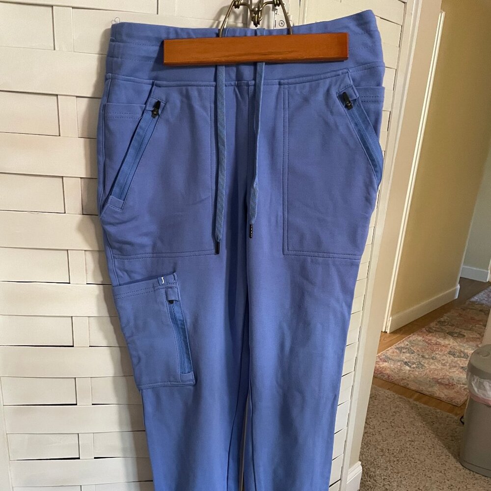 Size Small Blue Jaanuu Scrub Joggers